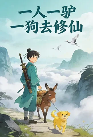 一人一驴一狗去修仙 第一季动漫海报
