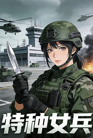特种女兵动漫海报