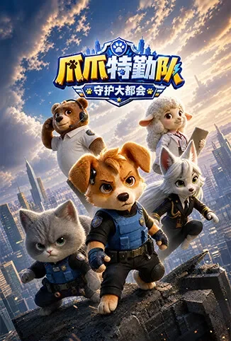 爪爪特勤队：守护大都会动漫海报