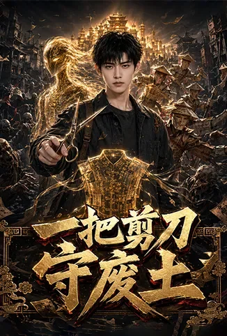 一把剪刀守废土动漫海报