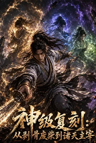 神级复刻：从剥骨废柴到诸天主宰动漫海报