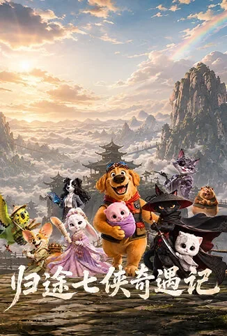 归途七侠奇遇记动漫海报