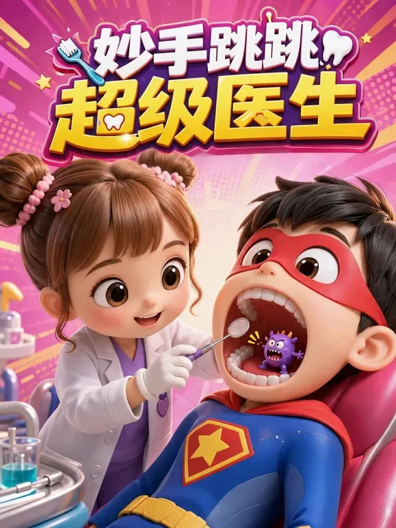 妙手跳跳超级医生动漫海报