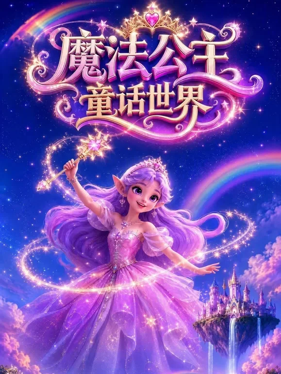 魔法公主童话世界动漫海报