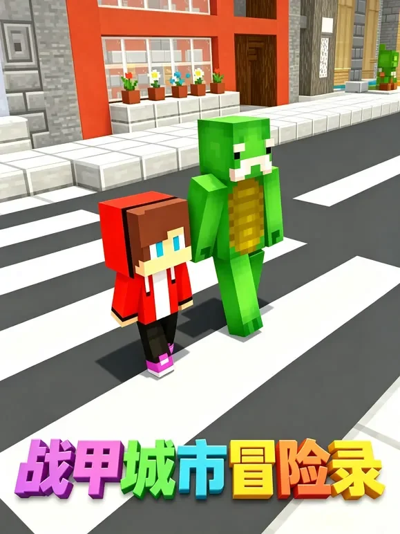 战甲城市冒险录动漫海报