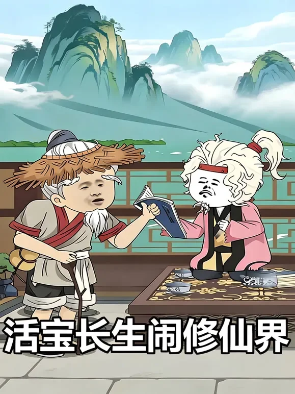 活宝长生闹修仙界动漫海报