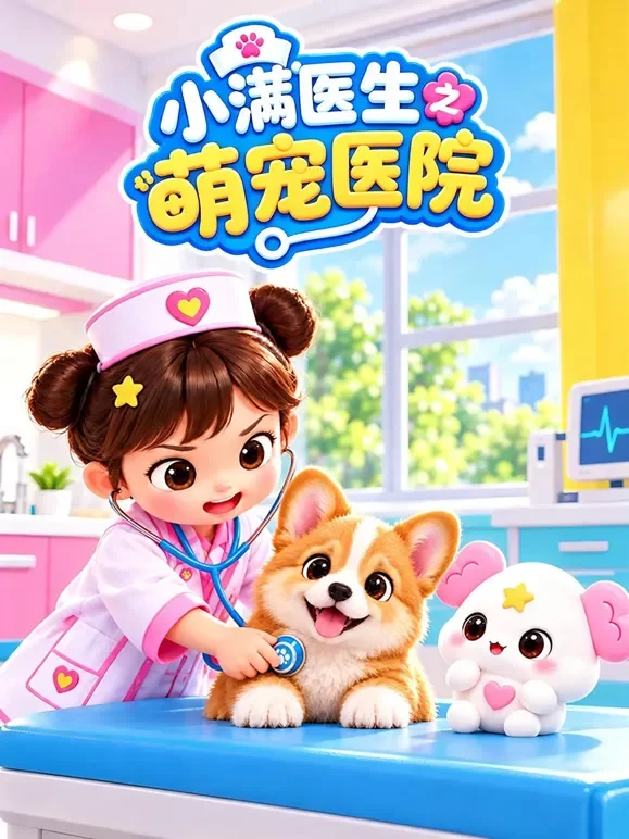 小满医生之萌宠医院动漫海报