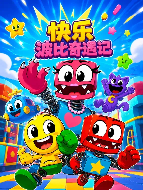 快乐波比奇遇记动漫海报