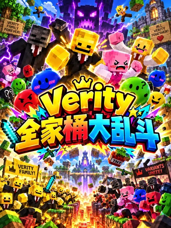 Verity 全家桶大乱斗动漫海报