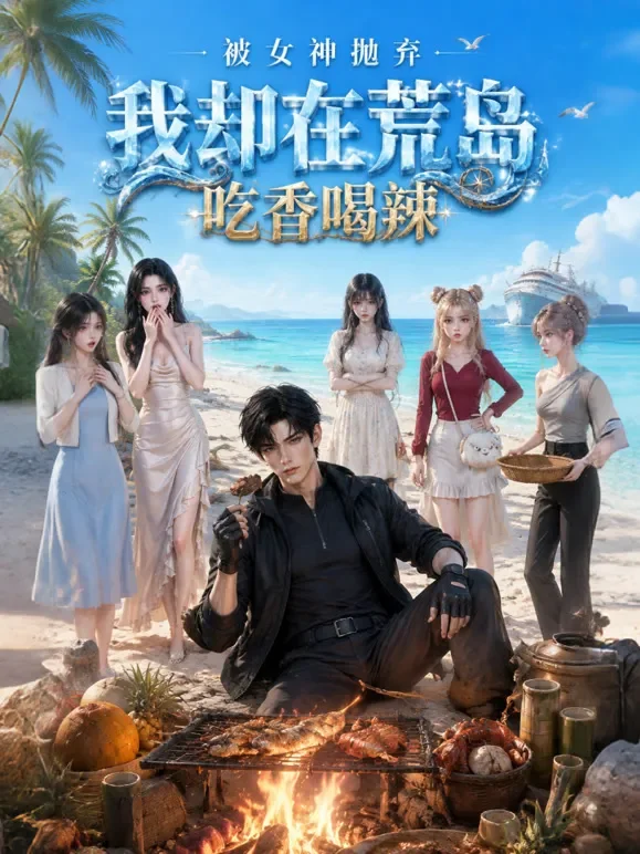 被女神抛弃：我却在荒岛吃香喝辣动漫海报