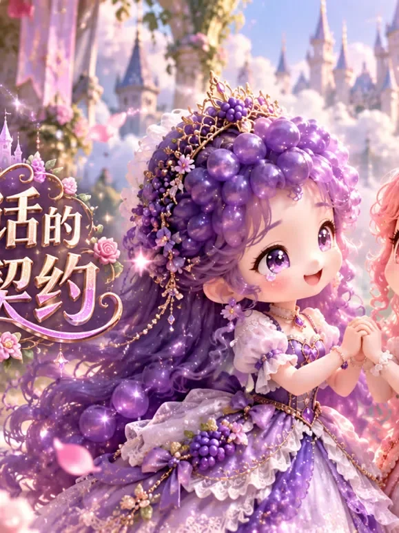 迷雾童话的公主与契约动漫海报