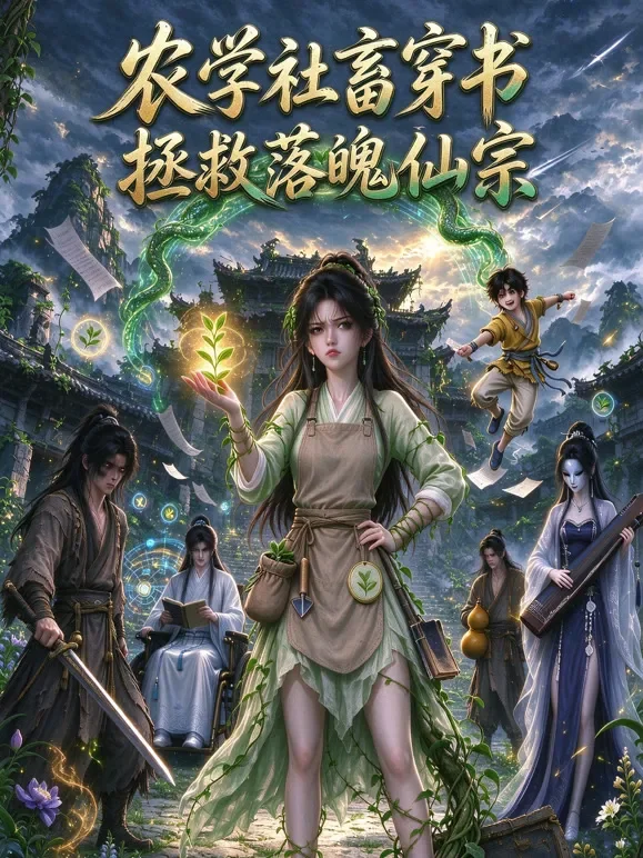 农学社畜穿书拯救落魄仙宗动漫海报