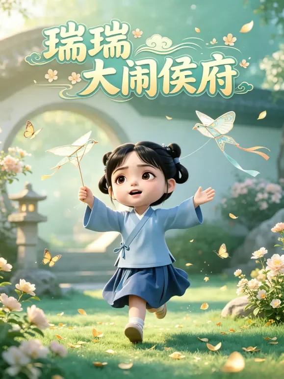 瑞瑞大闹侯府动漫海报