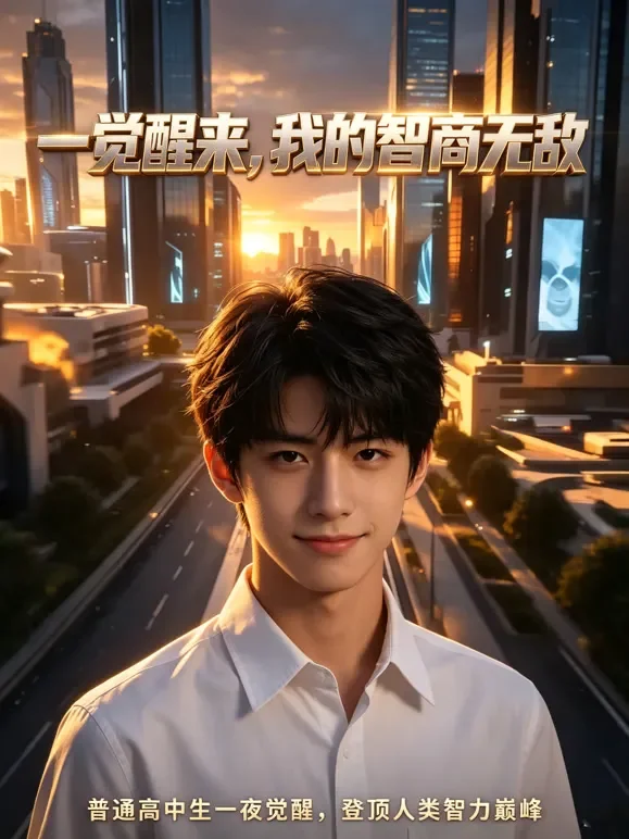一觉醒来，我的智商无敌动漫海报