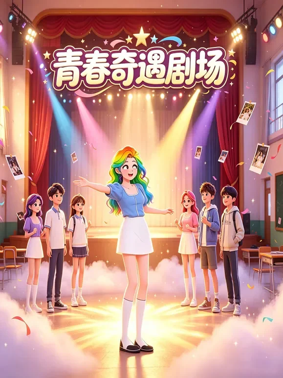 青春奇遇剧场动漫海报