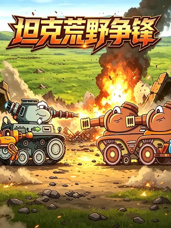 坦克荒野争锋动漫海报