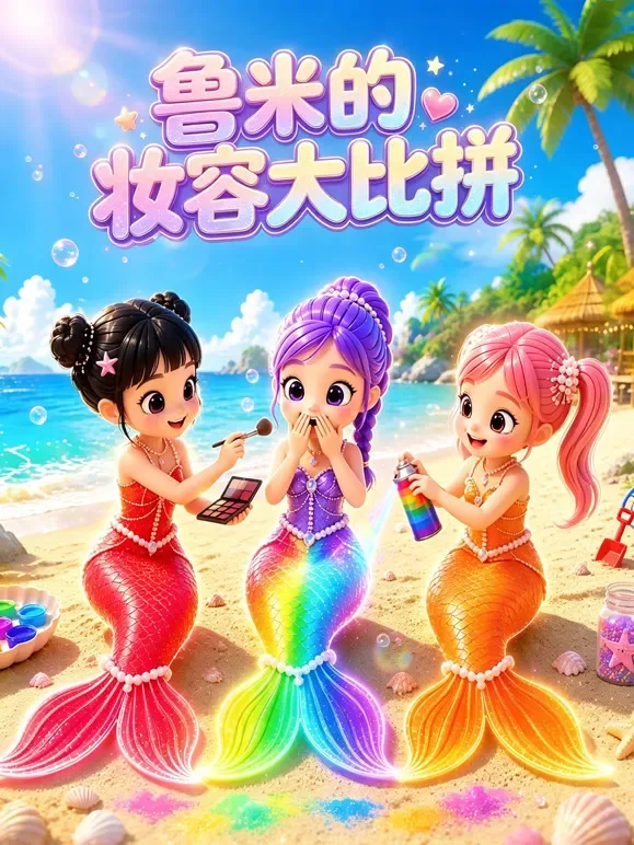 鲁米的妆容大比拼动漫海报