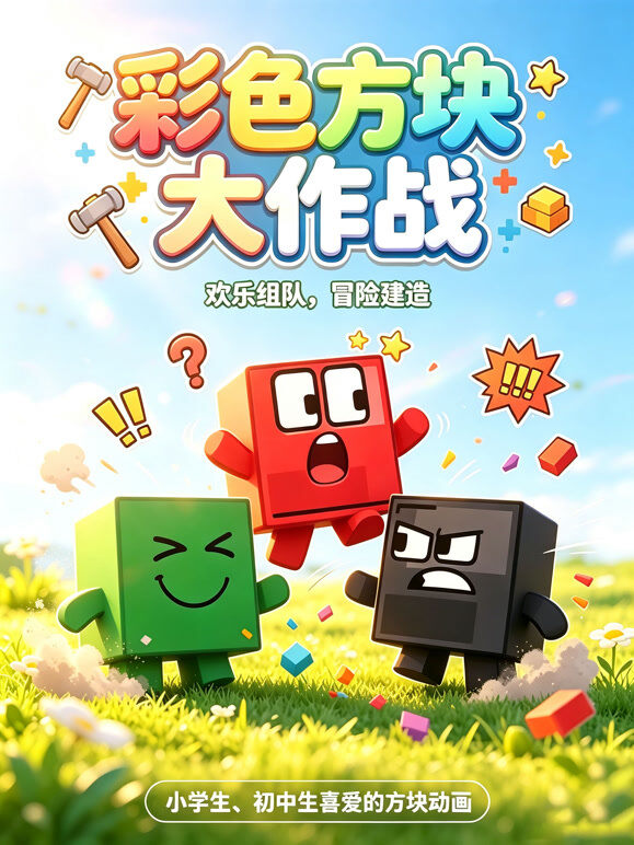 彩色方块大作战