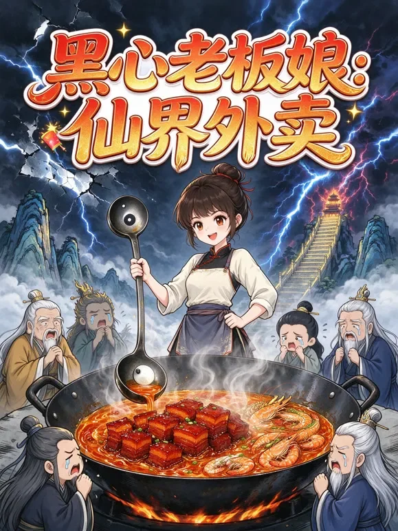 黑心老板娘：仙界外卖动漫海报