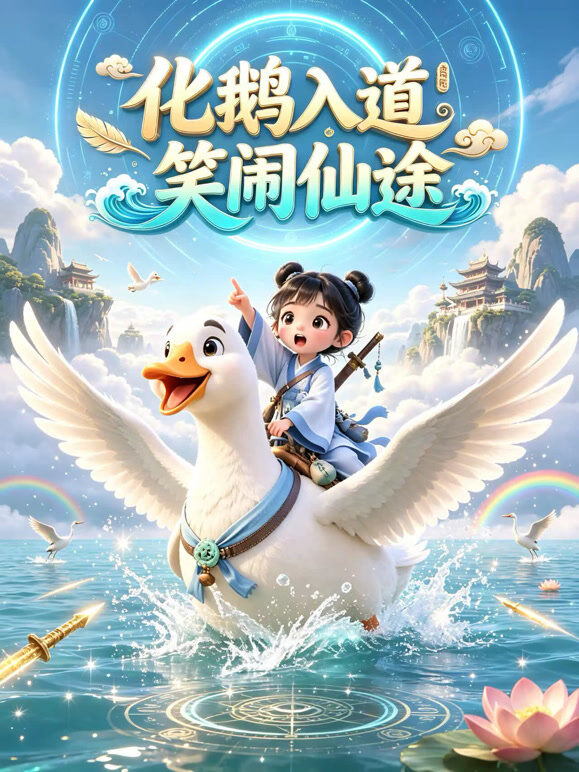 化鹅入道，笑闹仙途