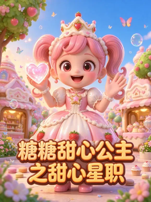 糖糖甜心公主之甜心星职动漫海报