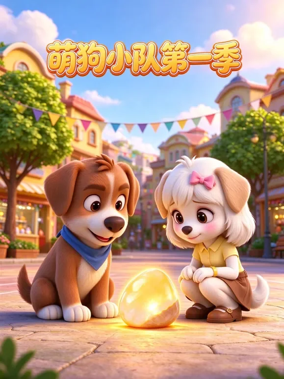 萌狗小队第一季.动漫海报