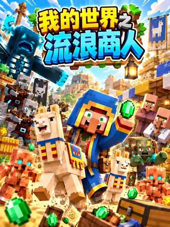我的世界之流浪商人动漫海报