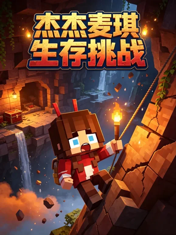 杰杰麦琪生存挑战动漫海报