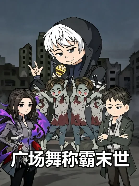 广场舞称霸末世动漫海报