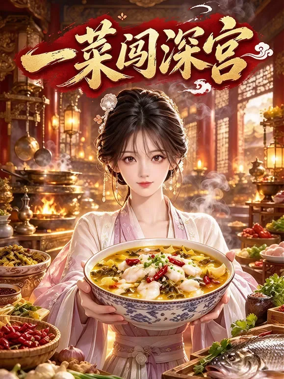 一菜闯深宫动漫海报