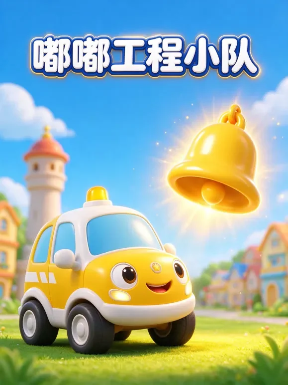 嘟嘟工程小队动漫海报