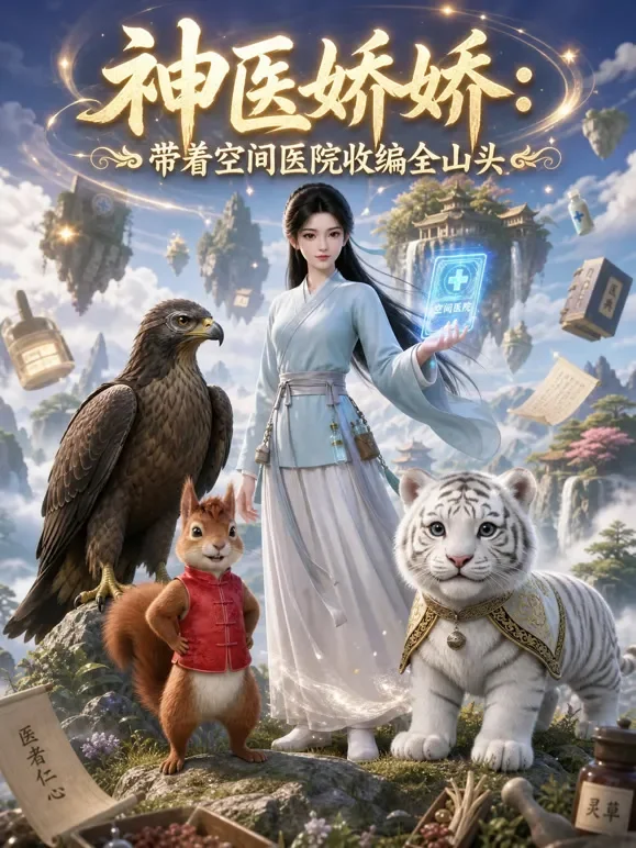 《神医娇娇：带着空间医院收编全山头》动漫海报