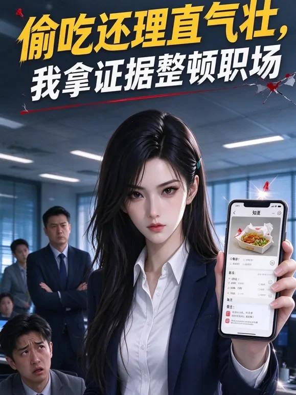偷吃还理直气壮，我拿证据整顿职场动漫海报