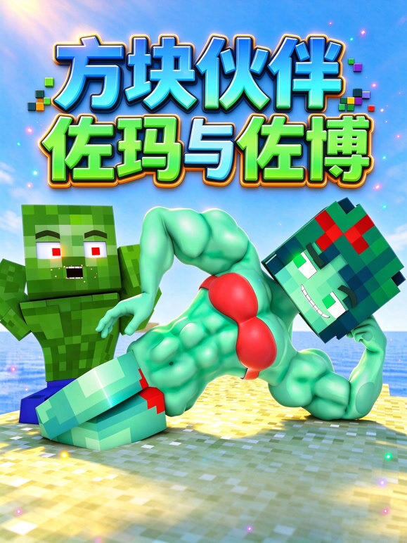 方块伙伴佐玛与佐博