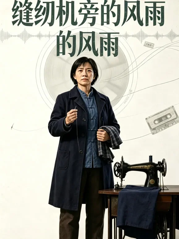 缝纫机旁的风雨动漫海报
