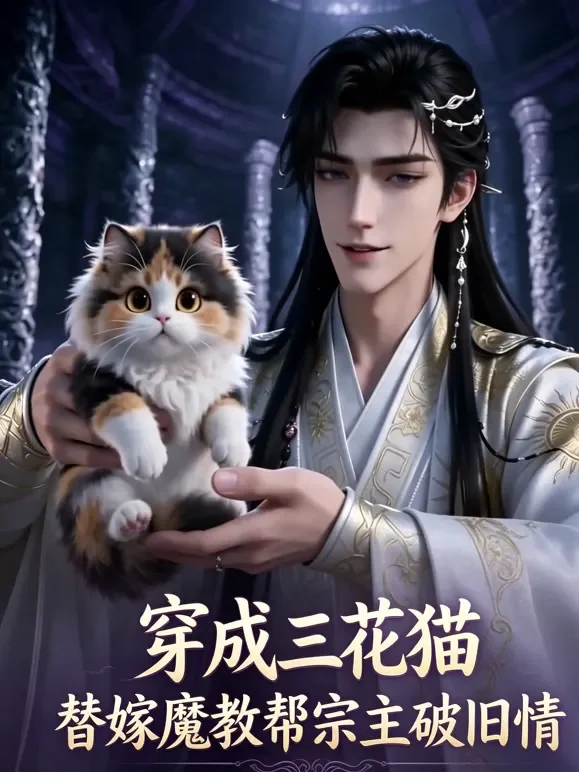 穿成三花猫，替嫁魔教帮宗主破旧情动漫海报