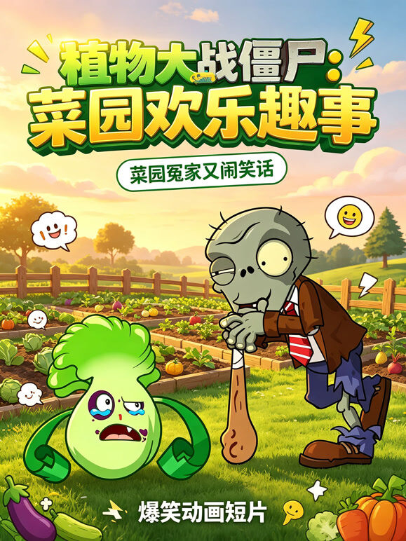 植物大战僵尸 ：菜园欢乐趣事