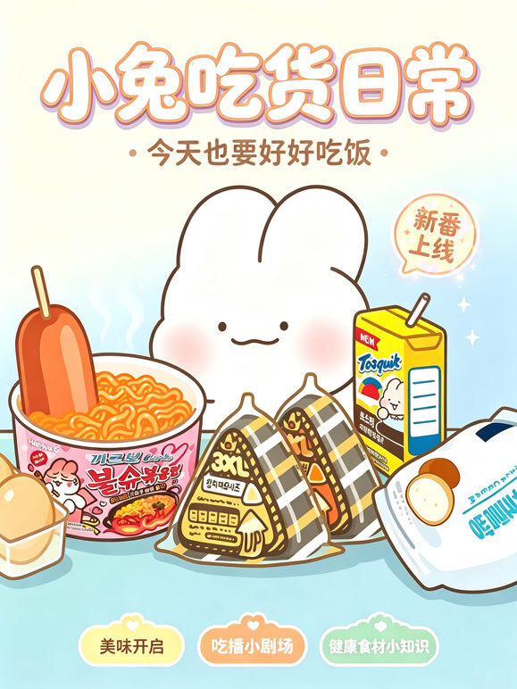 小兔吃货日常