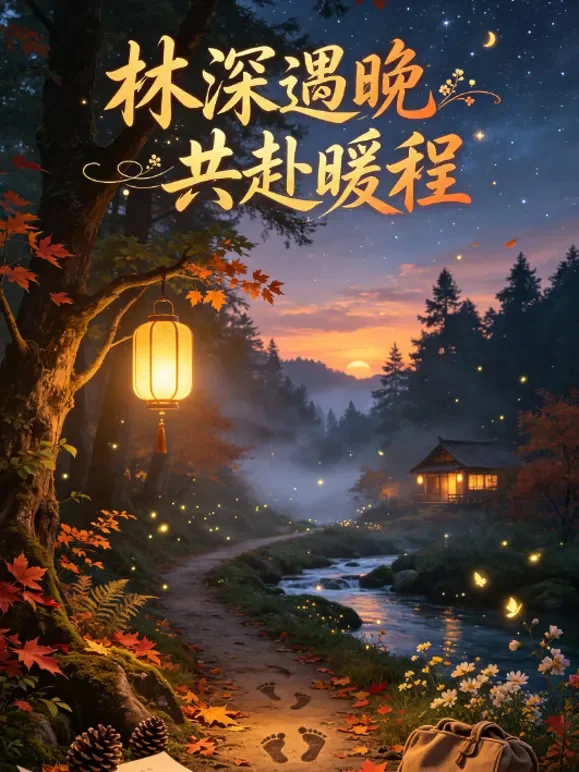 林深遇晚 共赴暖程动漫海报