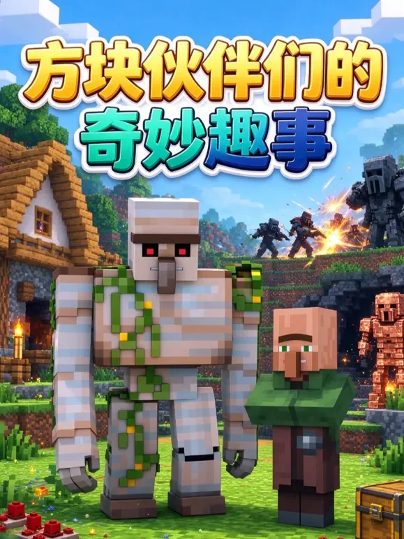 方块伙伴们的奇妙趣事动漫海报