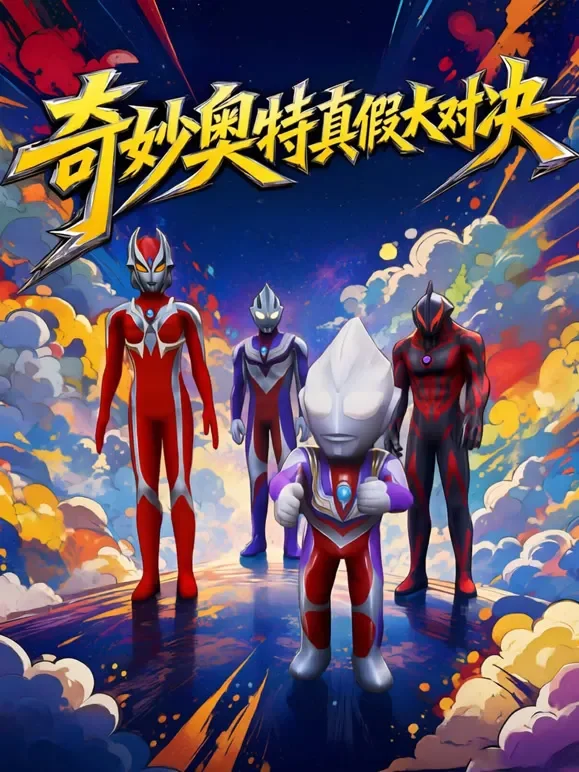奇妙奥特真假大对决动漫海报