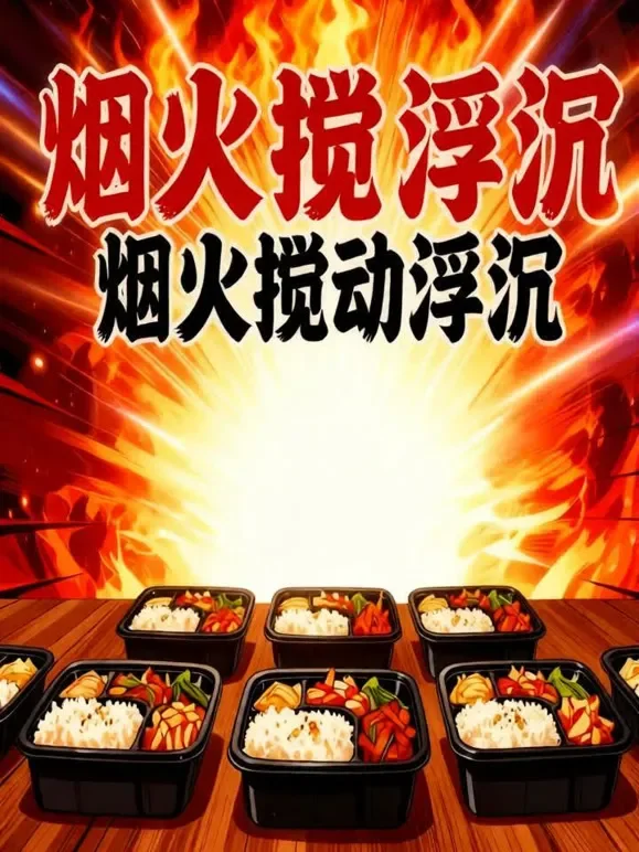 烟火搅动浮沉动漫海报