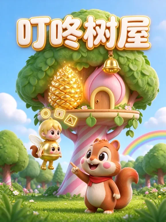 叮咚树屋动漫海报
