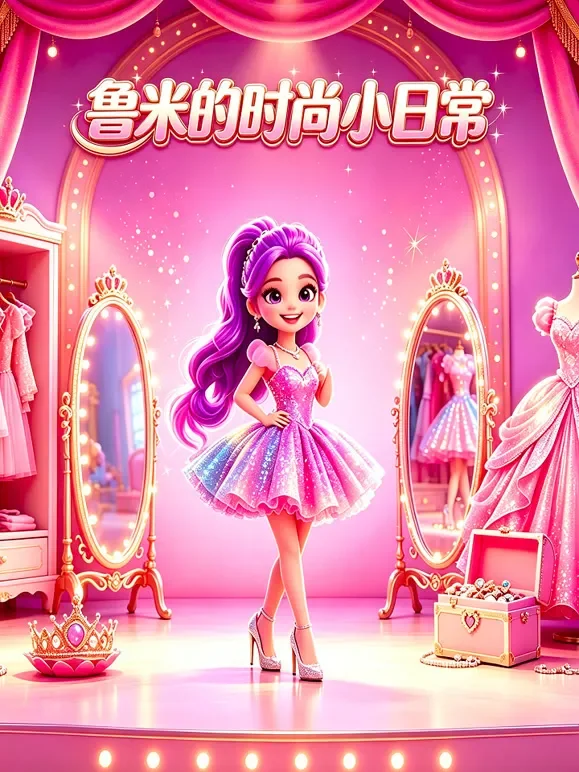 鲁米的时尚小日常动漫海报