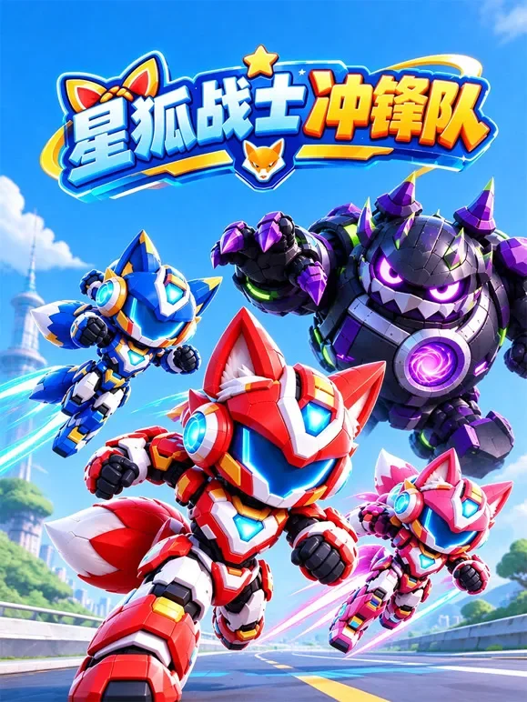 星狐战士冲锋队动漫海报