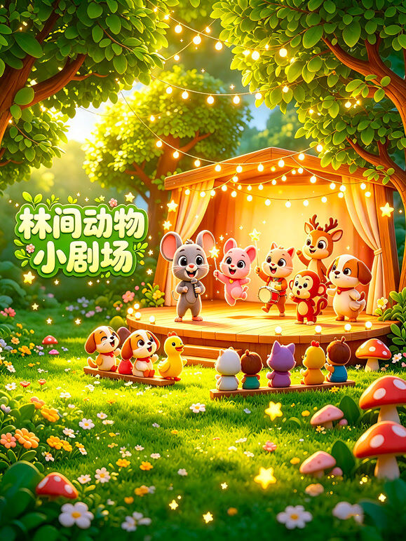林间动物小剧场