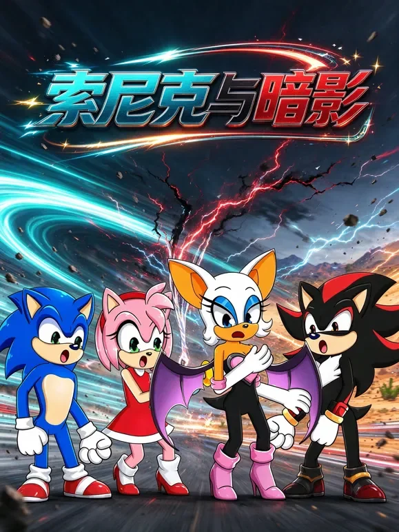 索尼克与暗影动漫海报