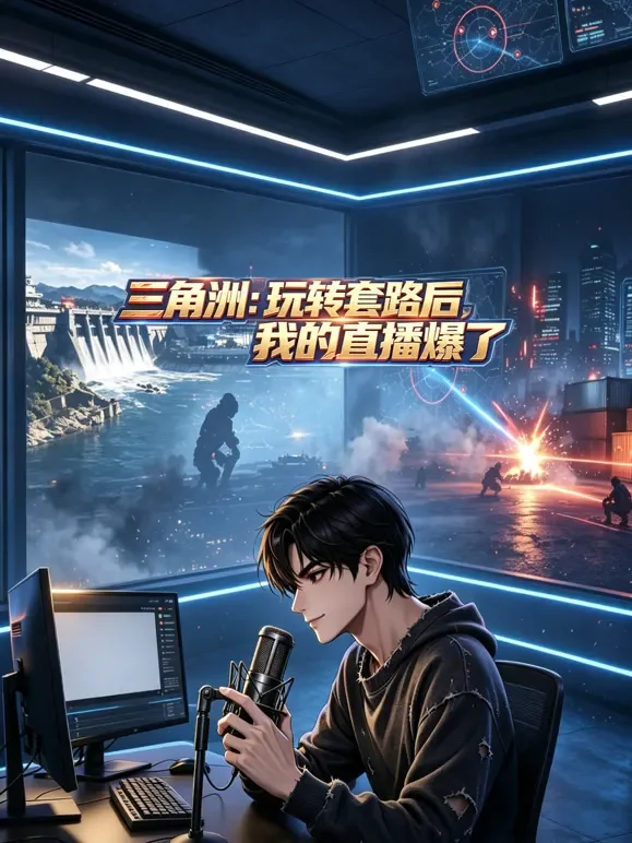三角洲：玩转套路后，我的直播爆了动漫海报