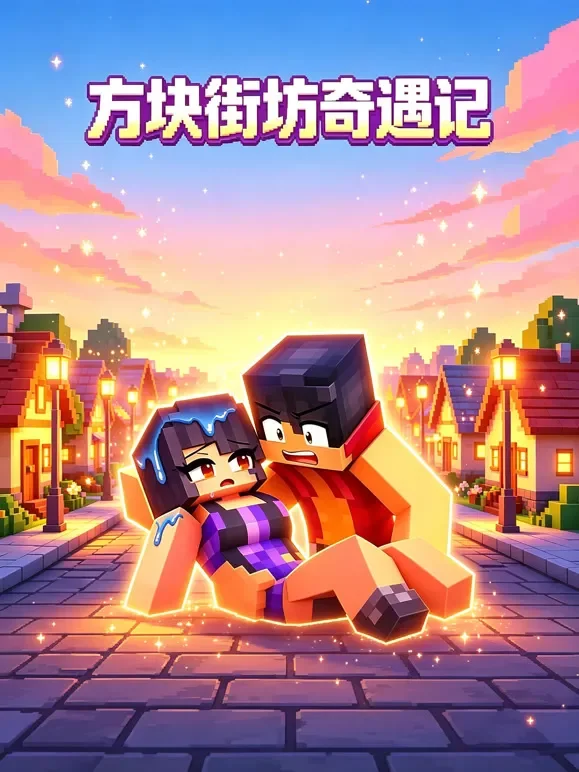 方块街坊奇遇记动漫海报