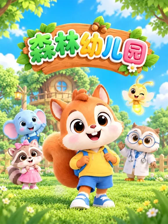 森林幼儿园动漫海报